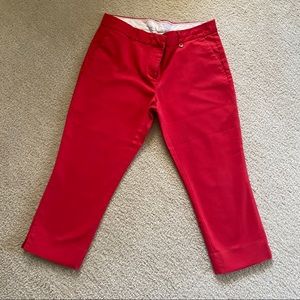 Red Hot! Stop traffic in these cute crop pants
